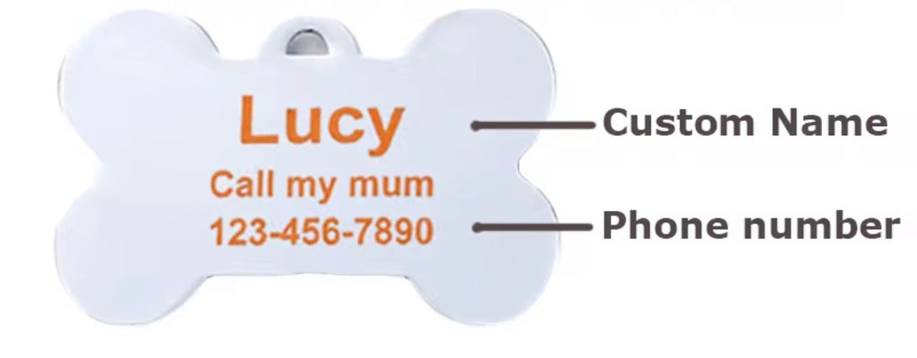 Placa de Identificacion para Perros.