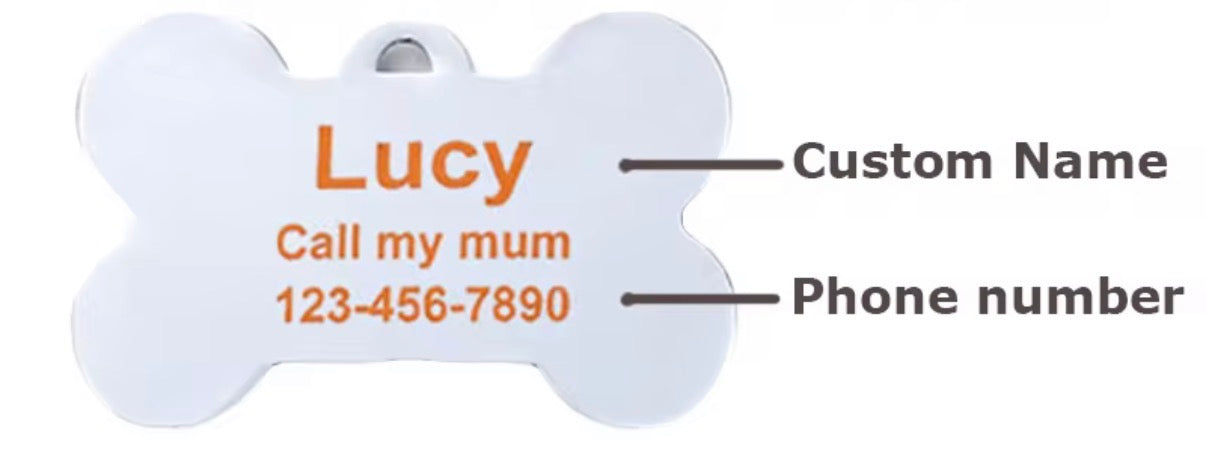 Placa de Identificacion para Perros.